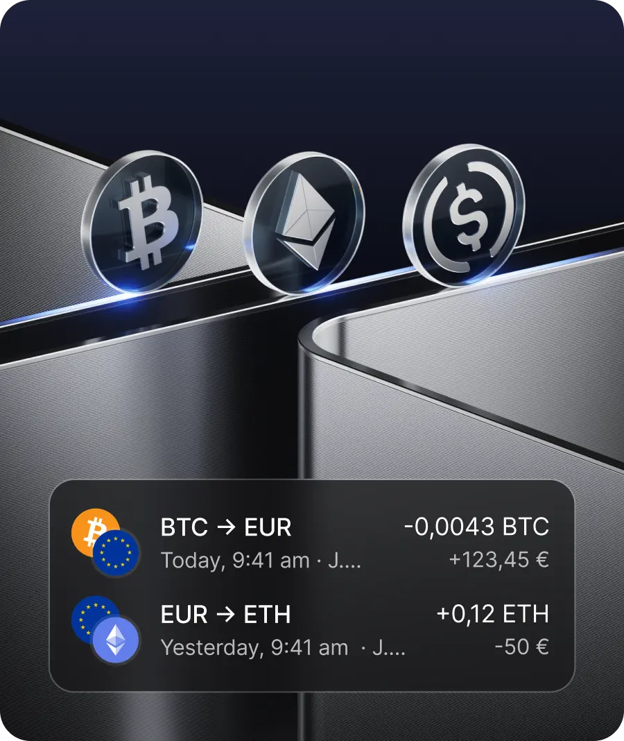 Crypto for Business | Beleg in Crypto