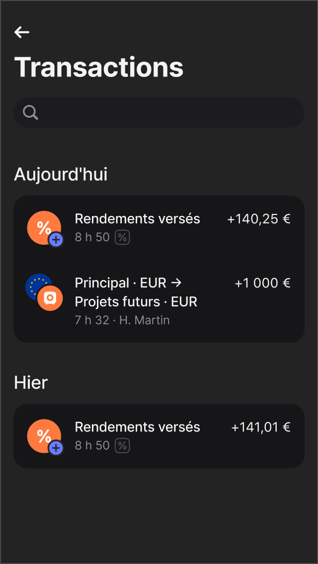 Investissements à faible risque...