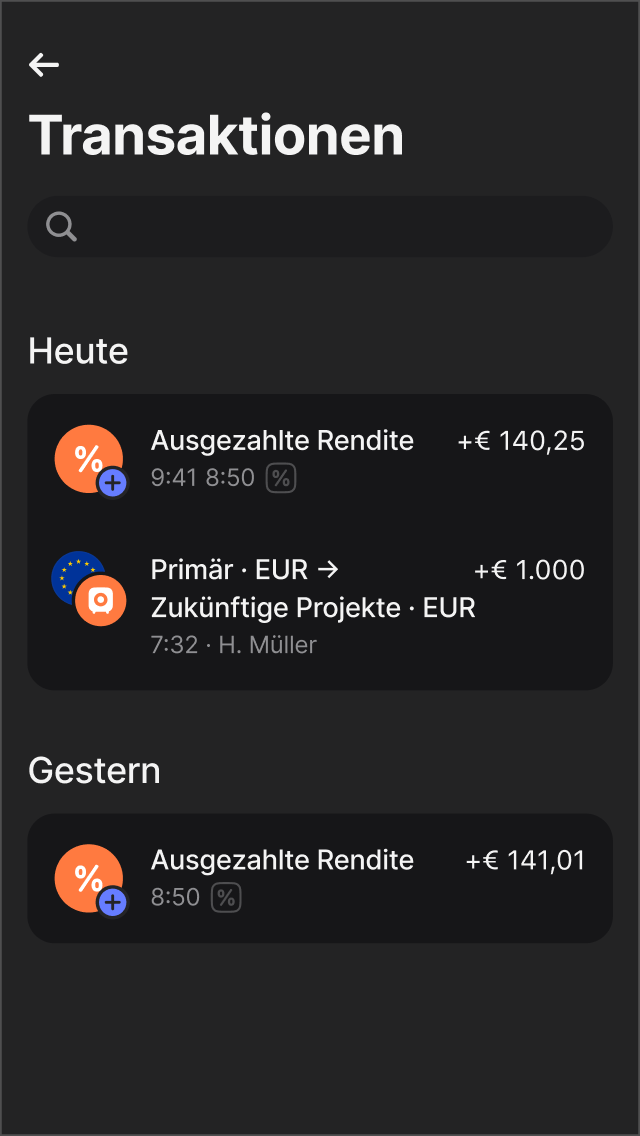 Investitionen mit geringem Risiko...