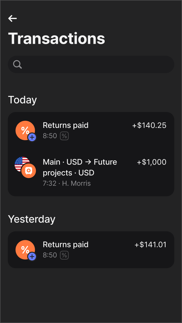 Low-risk investments...