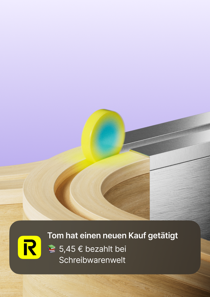 Sofortige Benachrichtigungen über Zahlungen – bei jeder Transaktion