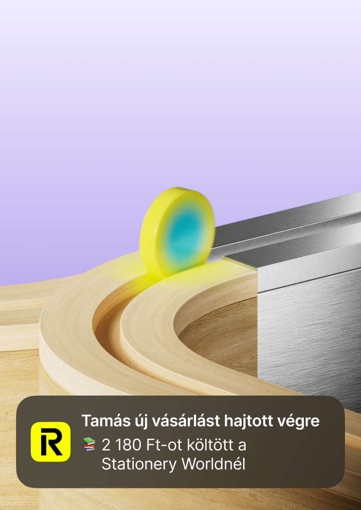 Azonnali értesítés minden tranzakcióról