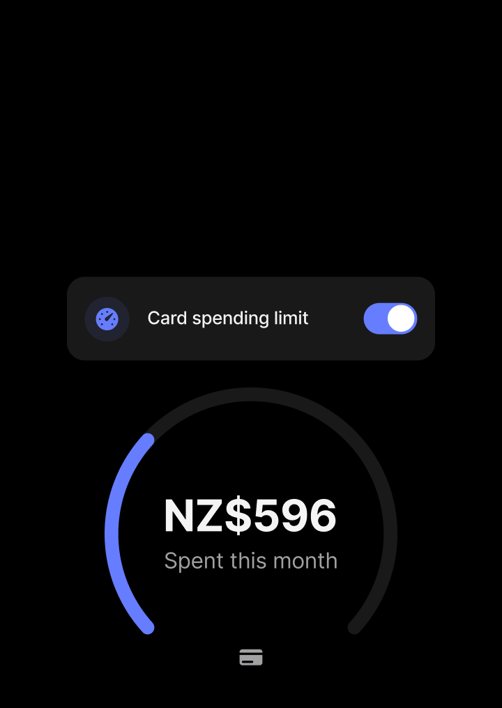 Customise card controls for even safer spending