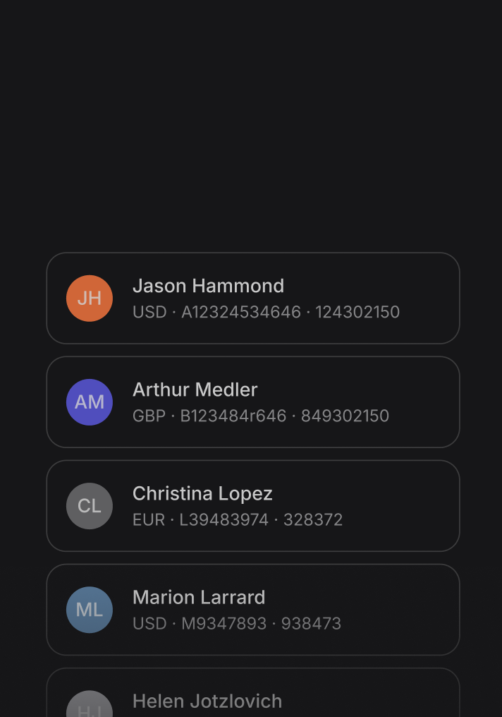 Reconcile transactions in real-time
