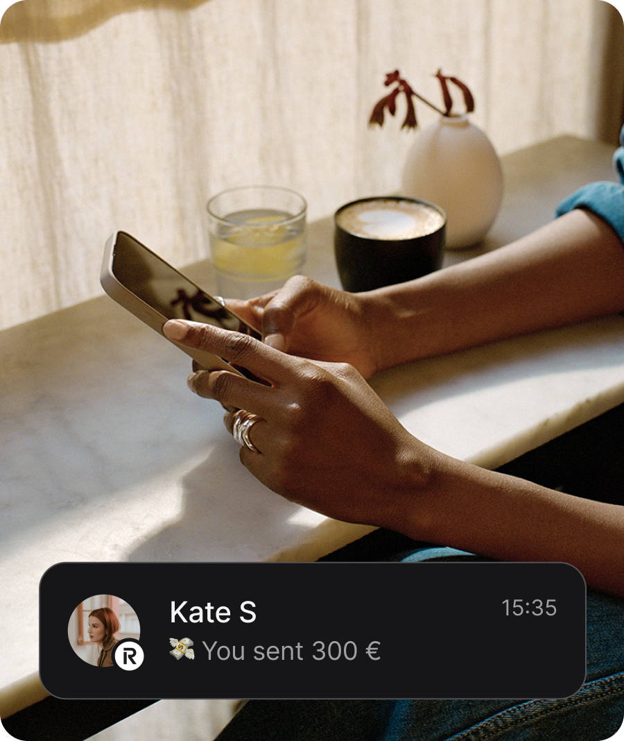 Pay friends on Revolut, fast and free