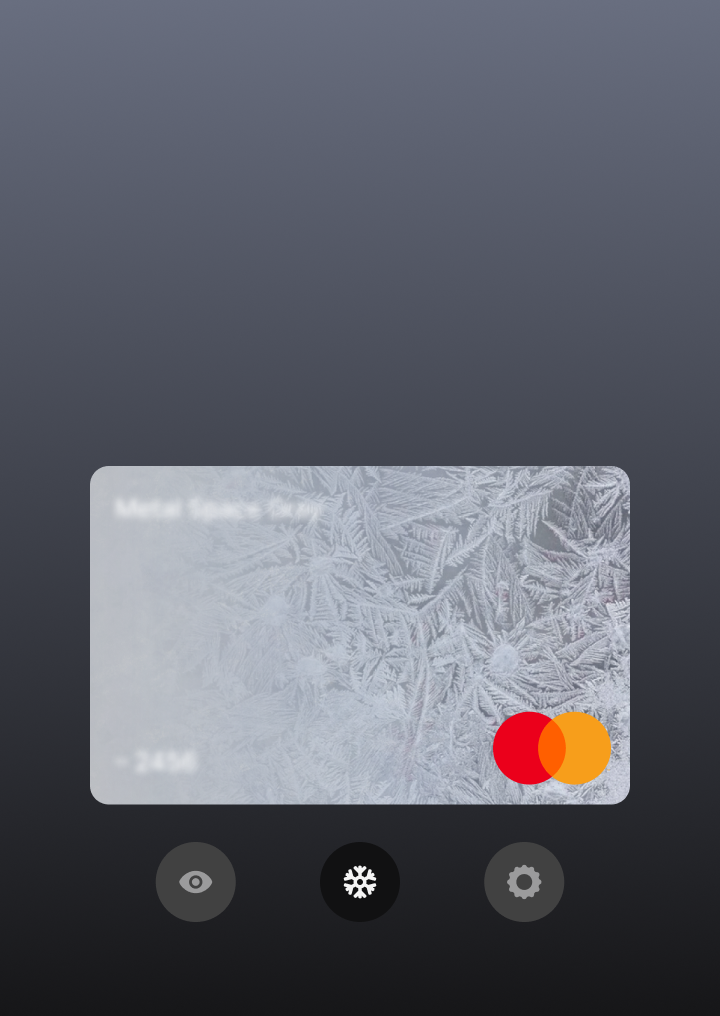 If in doubt, freeze — and unfreeze — your card in seconds