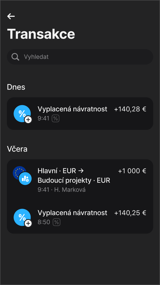 Investice s nízkým rizikem...