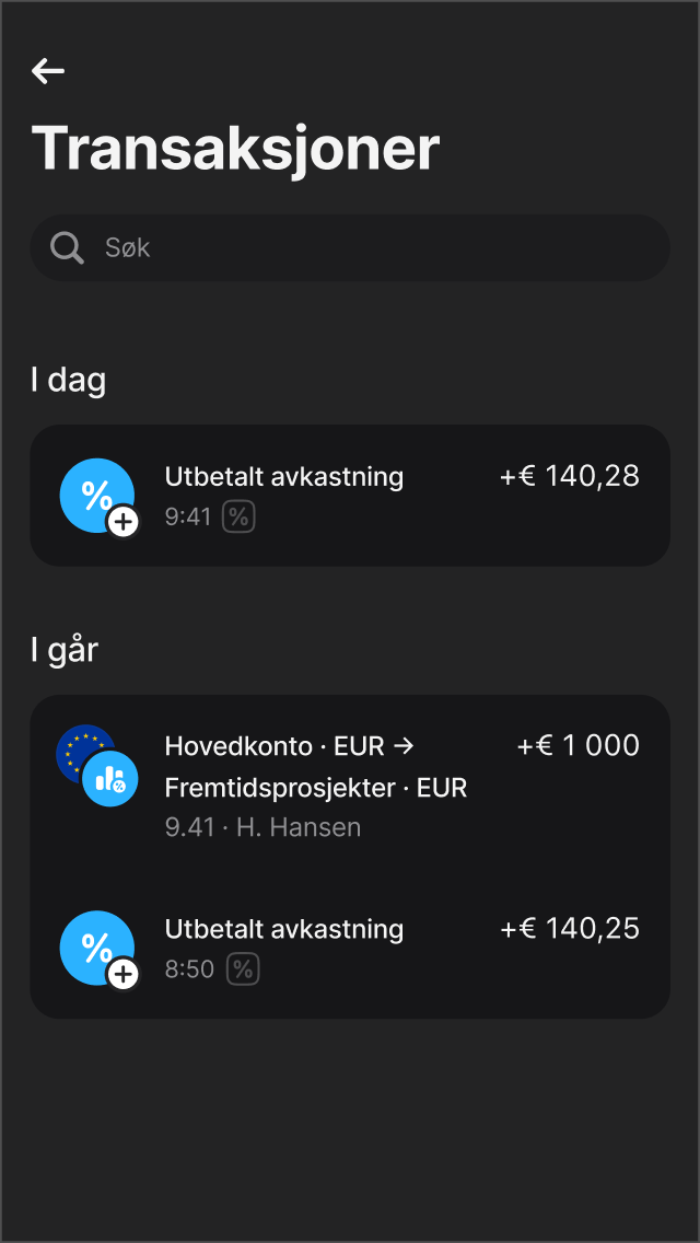 Lavrisikoinvesteringer...