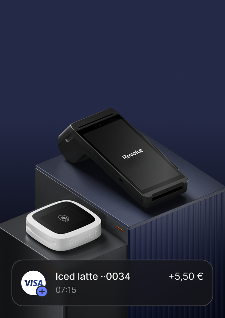 Accept payments easily, anywhere (fees apply)