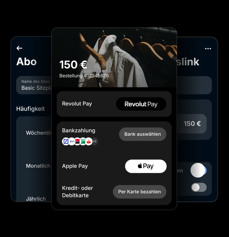 Verkauf online und vor Ort