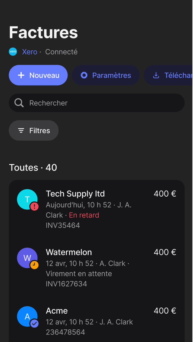 Solution A à Z pour les comptes fournisseurs