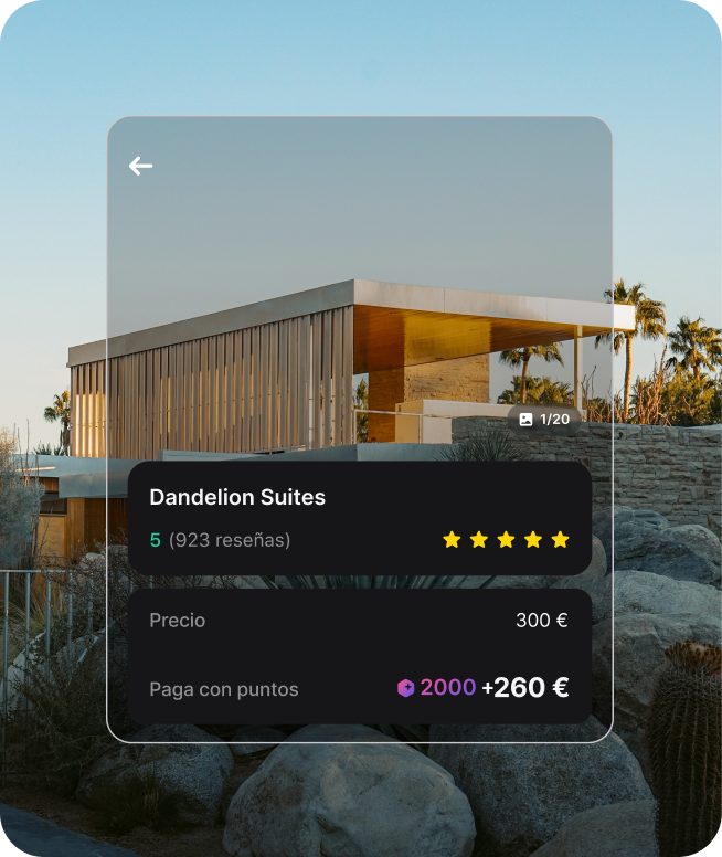 Recompensas aceleradas con RevPoints