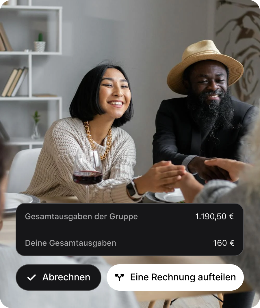 Teile Rechnungen sofort auf