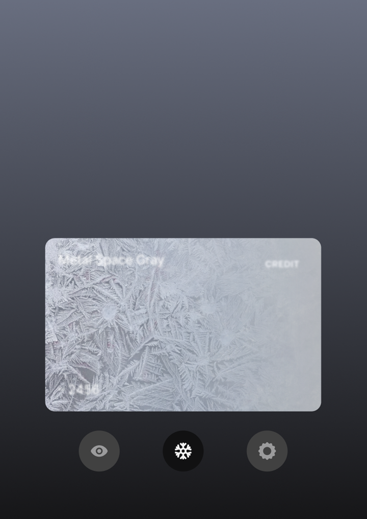 Jei abejoji, akimirksniu įšaldyk ir iššaldyk kortelę